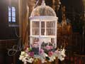 A beautifully embelished cage, can make the difference